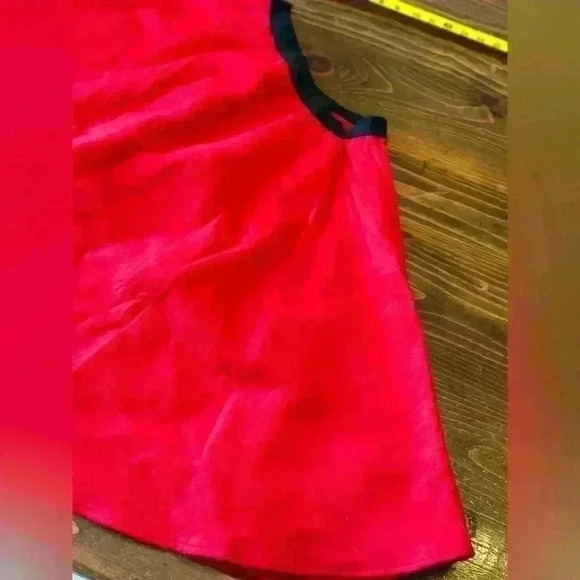 Red Felt 50's Poodle Skirt Outfit Costume‎ for Halloween - Picture 4 of 9